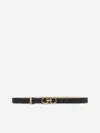 Ferragamo Black Reversible Gancini Belt