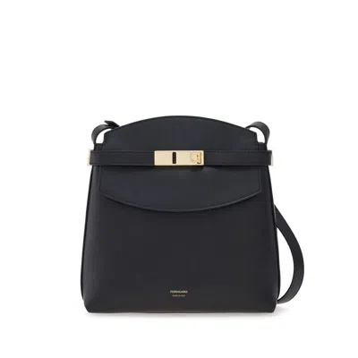 Ferragamo Black Satchels & Cross Body Bags Women