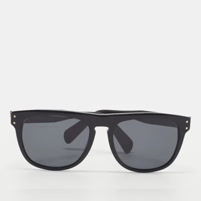Pre-owned Ferragamo Black Sf1111s Wayfarer Sunglasses