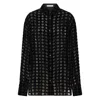 Ferragamo Black Shirts In Black