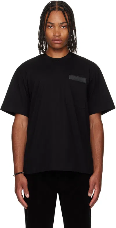 Ferragamo Black Short Sleeves T-shirt