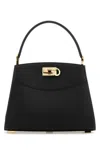 Ferragamo Black Studio Satchel