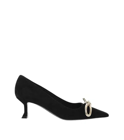 Ferragamo Annie Heeled Pumps In Black