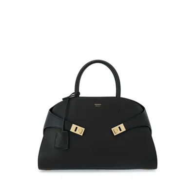 Ferragamo Black Tote Bags Women