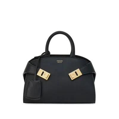 Ferragamo Black Tote Bags Women
