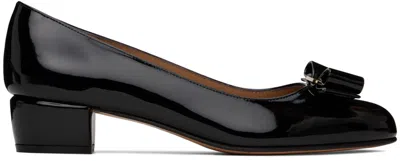 Ferragamo With Heel In Black