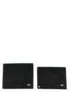 Ferragamo Gancio Wallets, Card Holders Black In Black