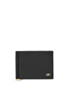 Ferragamo Black Wallet With Money Clip