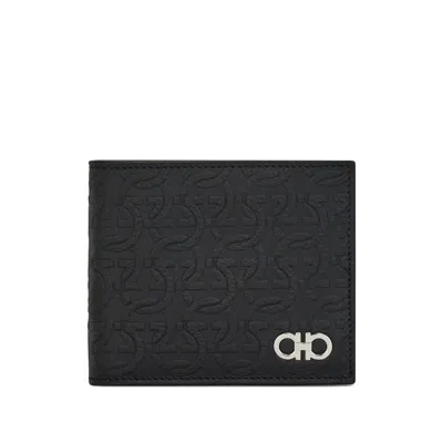 Ferragamo Black Wallets & Cardholders Men