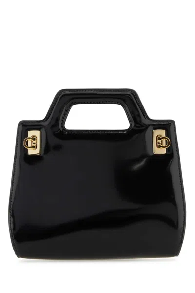 Ferragamo Salvatore  Woman Clutch In Black