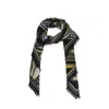 Ferragamo Black Wool Foulards