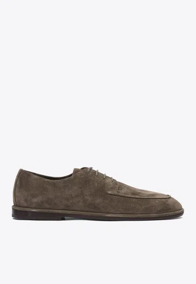 FERRAGAMO BLADE LACE-UP SHOES
