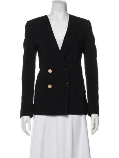 Pre-owned Ferragamo Blazer In Black