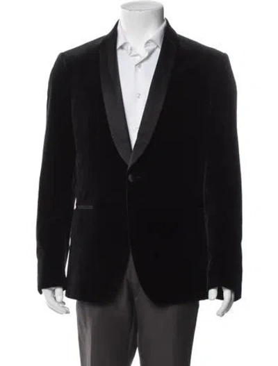 Pre-owned Ferragamo Blazer In Black
