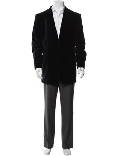 Pre-owned Ferragamo Blazer In Black