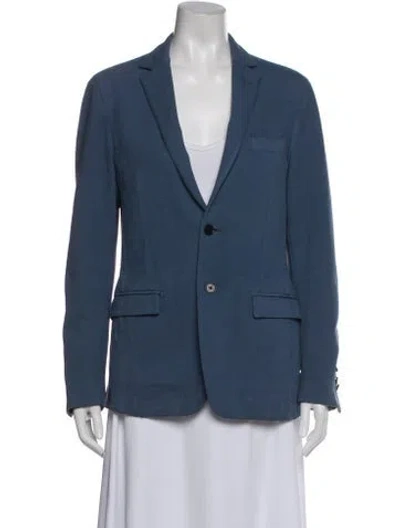 Pre-owned Ferragamo Blazer In Blue