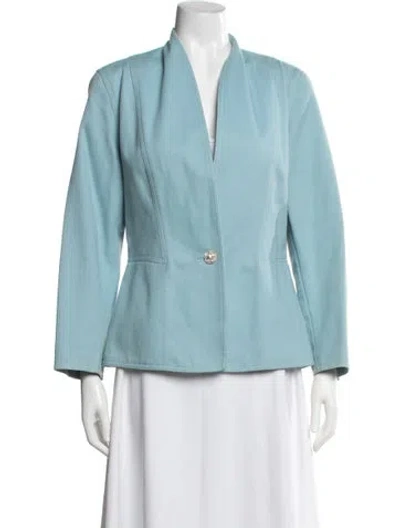 Pre-owned Ferragamo Blazer In Blue