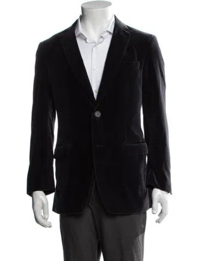 Pre-owned Ferragamo Blazer In Blue