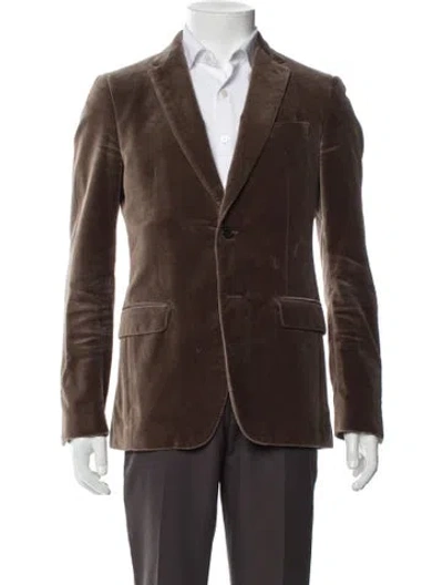 Pre-owned Ferragamo Blazer In Brown