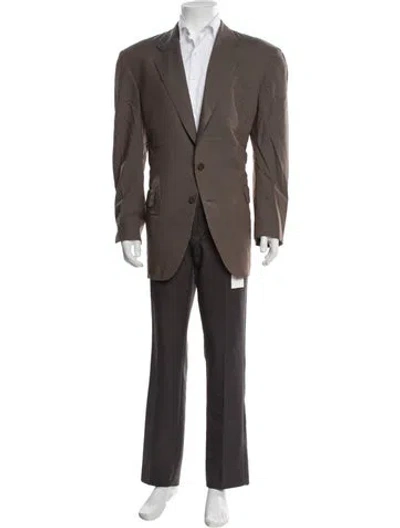 Pre-owned Ferragamo Blazer In Brown