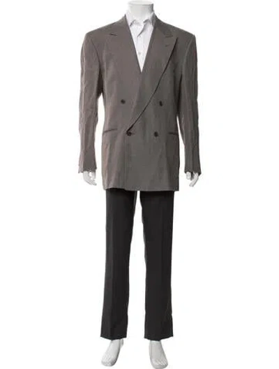 Pre-owned Ferragamo Blazer In Grey