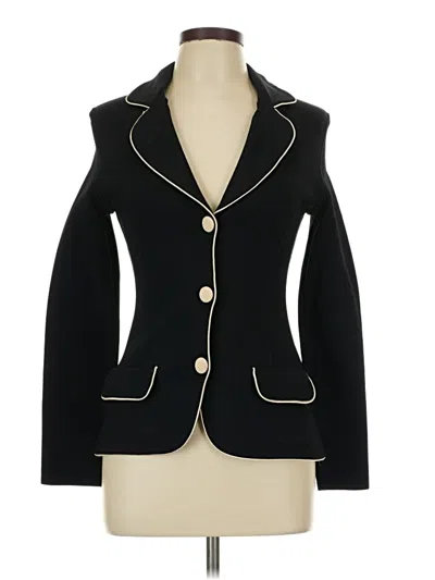 Pre-owned Ferragamo Blazer Jacket In Black