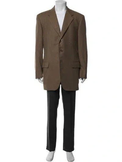 Pre-owned Ferragamo Blazer In Neutral