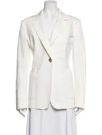 Pre-owned Ferragamo Blazer In Neutrals