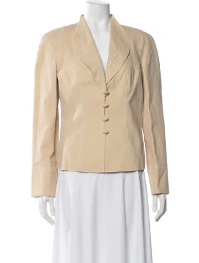 Pre-owned Ferragamo Blazer In Neutrals
