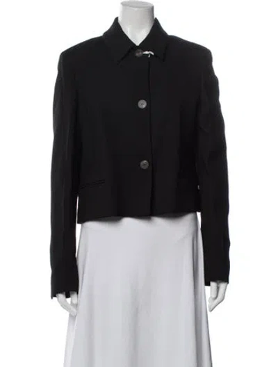 Pre-owned Ferragamo Blazer W/ Tags In Blue