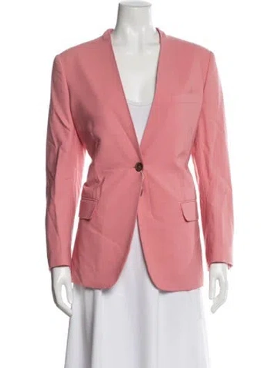 Pre-owned Ferragamo Blazer W/ Tags In Pink