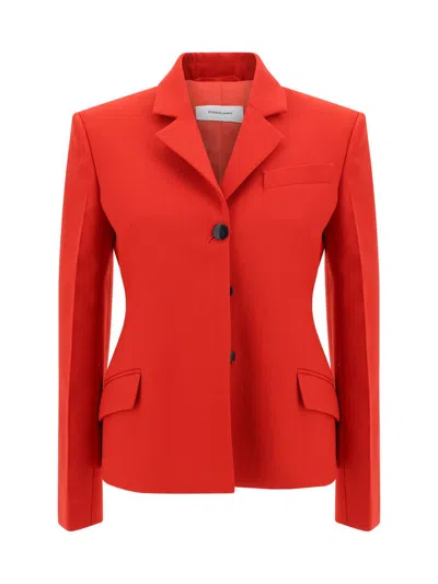 Ferragamo Blazers & Vests In Red