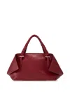Ferragamo The Scarf Leather Top-handle Bag