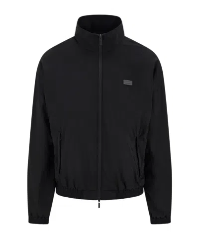 Ferragamo Blouson In Black