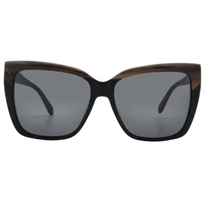 Ferragamo Blue Butterfly Ladies Sunglasses Sf1102s 217 58 In Black