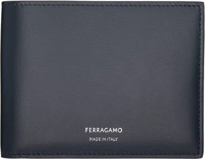 Ferragamo Blue Classic Wallet