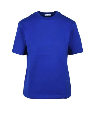 Ferragamo Blue Cotton T-shirt