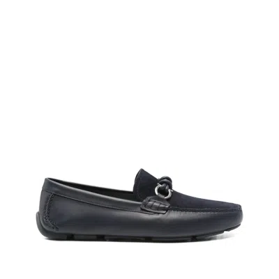 Ferragamo Blue Loafers Men