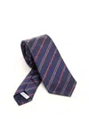 FERRAGAMO BLUE REGIMENTAL TIE