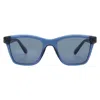 Ferragamo Blue Square Ladies Sunglasses Sf2001s 432 54 In Blue