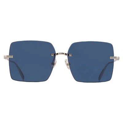Ferragamo Blue Square Ladies Sunglasses Sf311s 743 60 In Purple