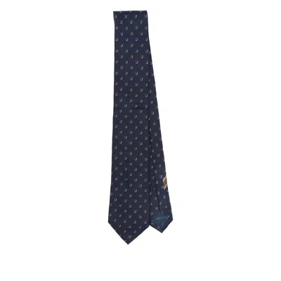 FERRAGAMO FERRAGAMO BLUE TIES & BOW TIES MEN