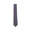 Ferragamo Patterned Tie In Blue