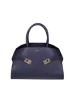 Ferragamo Hands Hug Th M Blue Leather