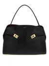 Ferragamo Leather Hug Soft Shoulder Bag