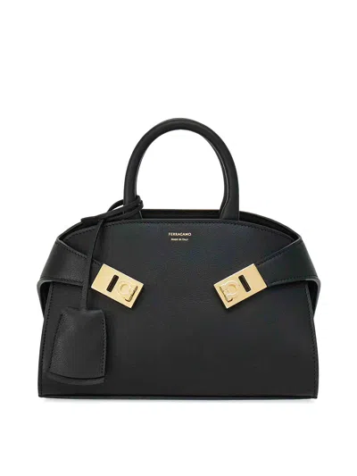 FERRAGAMO BOLSA BANDOLERA - NEGRO
