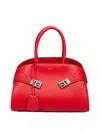 Ferragamo Hug Small Leather Top Handle Bag