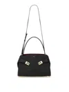 Ferragamo Brown Suede Hug Soft Xl Shoulder Bag