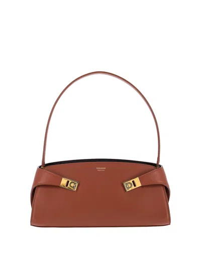 Ferragamo Bolsa De Hombro - Marrón