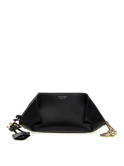 Ferragamo Leather Clutch